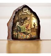 New 3D Mouse Hole Realistics Wall Sticker,Mouse in a Hole Wall Decal Fun Art, Water Proof Funny W...
