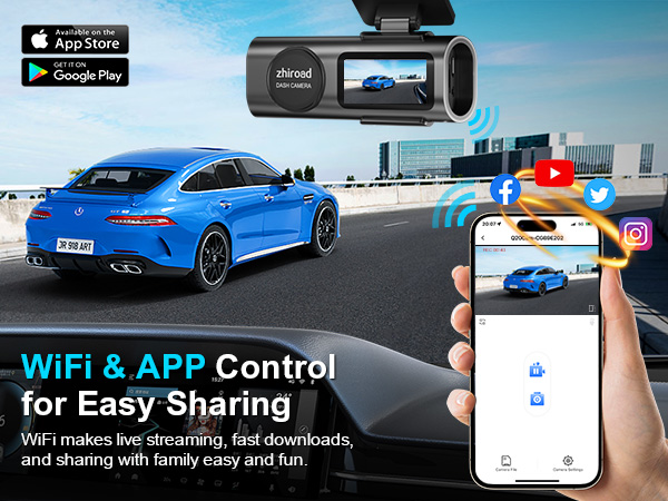 WiFi dash cam