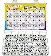 ALLECIN 24 Values BJT Transistor Kit A1015 A733 C945 C1815 S8050 S8550 S9012 S9013 S9014 S9015 S9...