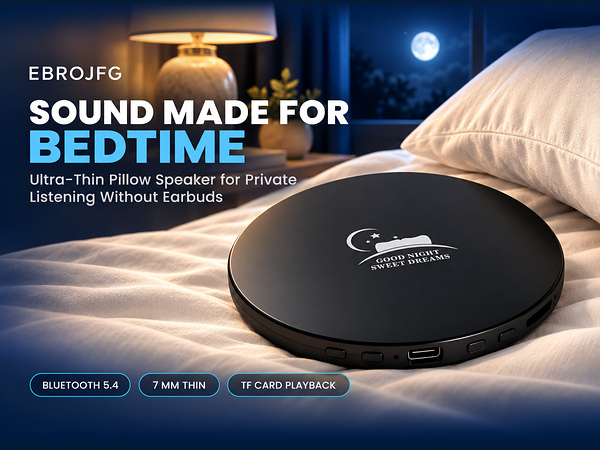 Pillow Speaker Bluetooth Wireless