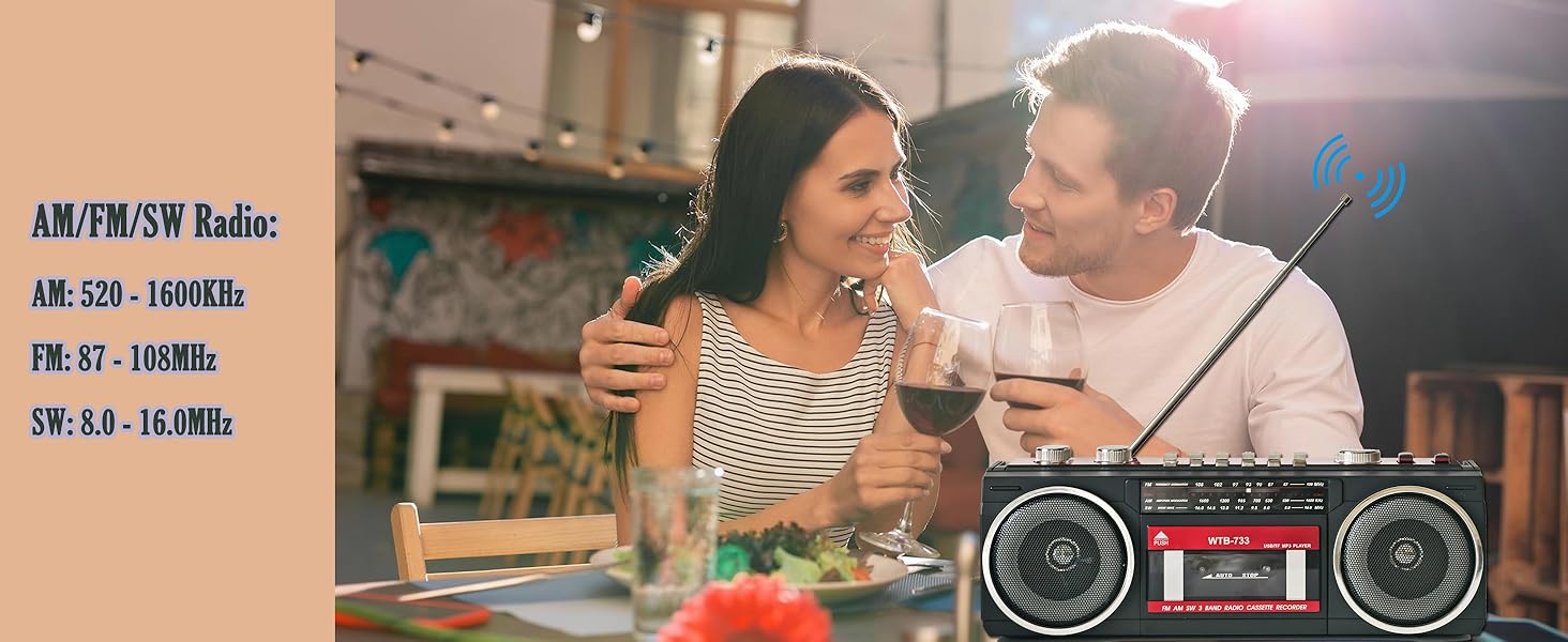 oldschool cassette player boombox retro recoder