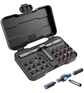 24 in 1 Magnetic Screwdriver Set, T Handle Ratchet Screwdriver Set with Storage Case, Precision H...