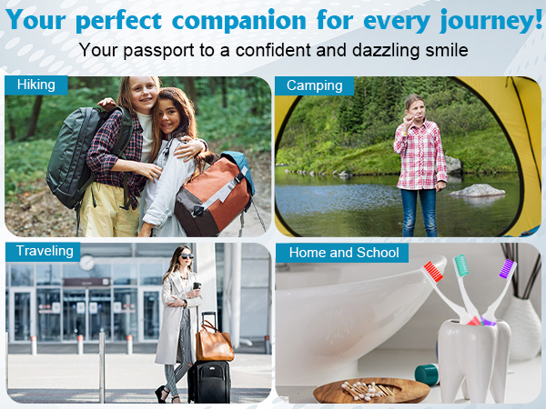 travel folding toothbrush