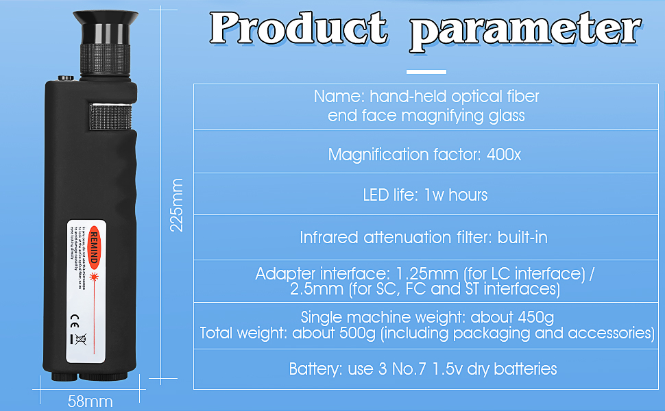 Fiber optic microscope