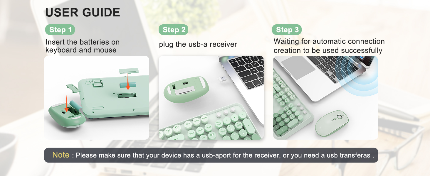 wireless mouse and keyboard