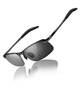 Myiaur Polarized Photochromic Z87 Sunglasses for Men, Day and Night Safety Sun Glasses UV 400 Pro...