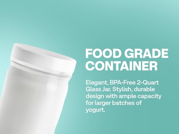 Euro Cuisine YM260 White Yogurt Maker