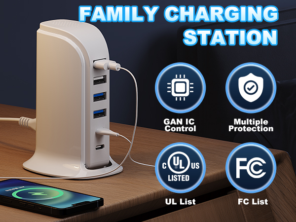 USB charger station