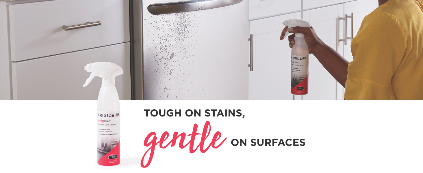 Tough on stains, gentle on surfaces