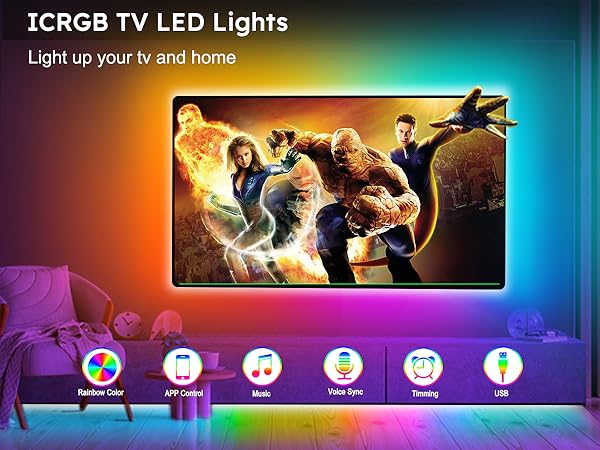 RGB LED Lights for TV