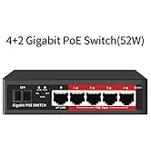 4 port gigabit poe switch