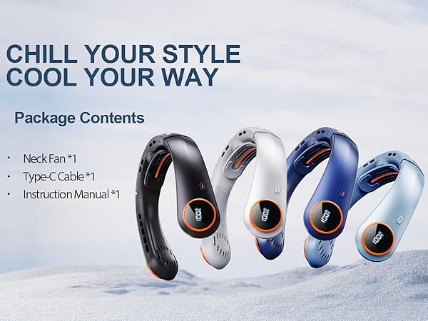 Portable Neck Fan Rechargeable