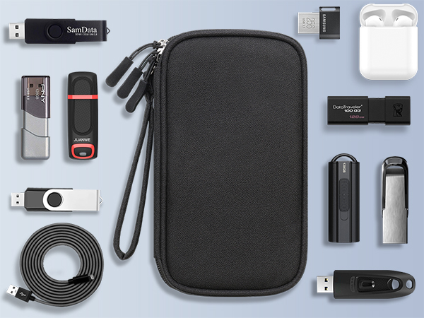 Usbs flash drive organizer