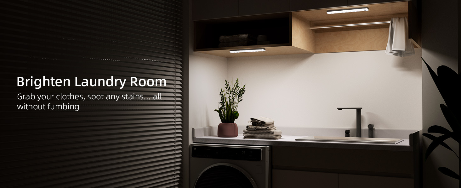 Laundry room lights