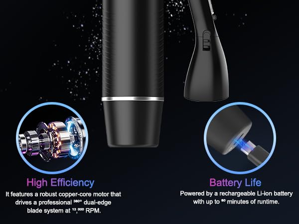 mens ear and nose hair trimmer