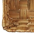 Metal frame of water hyacinth baskets