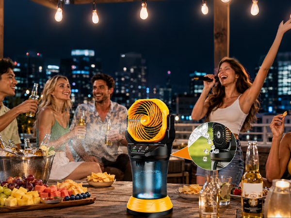 Portable Misting Fan