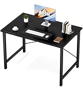 Sweetcrispy Small Computer Office Desk 40 Inch Kids Student Study Writing Work with Metal Frame W...