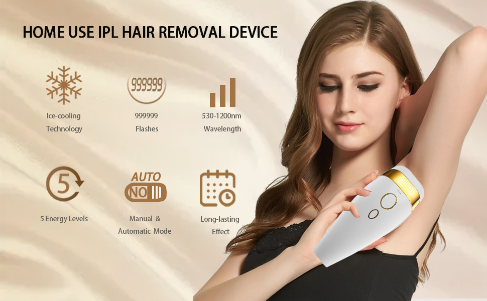 Get Ready to Showcase Smooth and Beautiful Skin with Our At-Home Hair Removal Device!