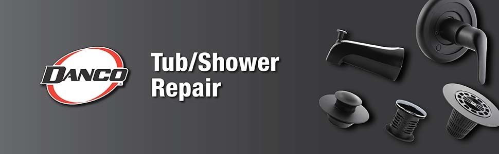 Danco Matte Black Collection for Tub/Shower
