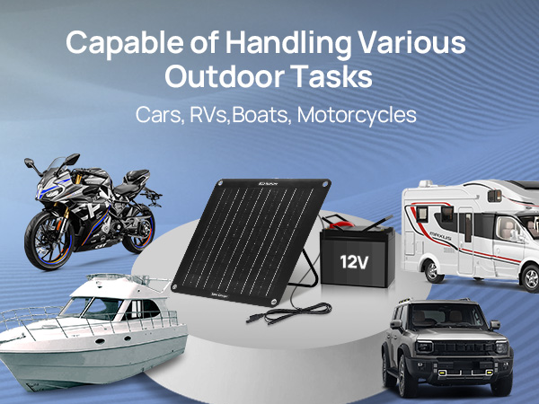 12v solar battery charger