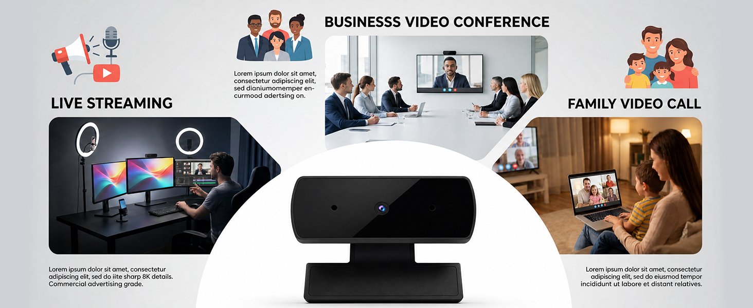 USB HD Webcam