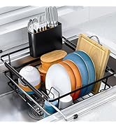 Over the Sink Dish Drying Rack,In Sink Dish Drying Racks,Expandable Dish Rack Over Sink Counter,A...