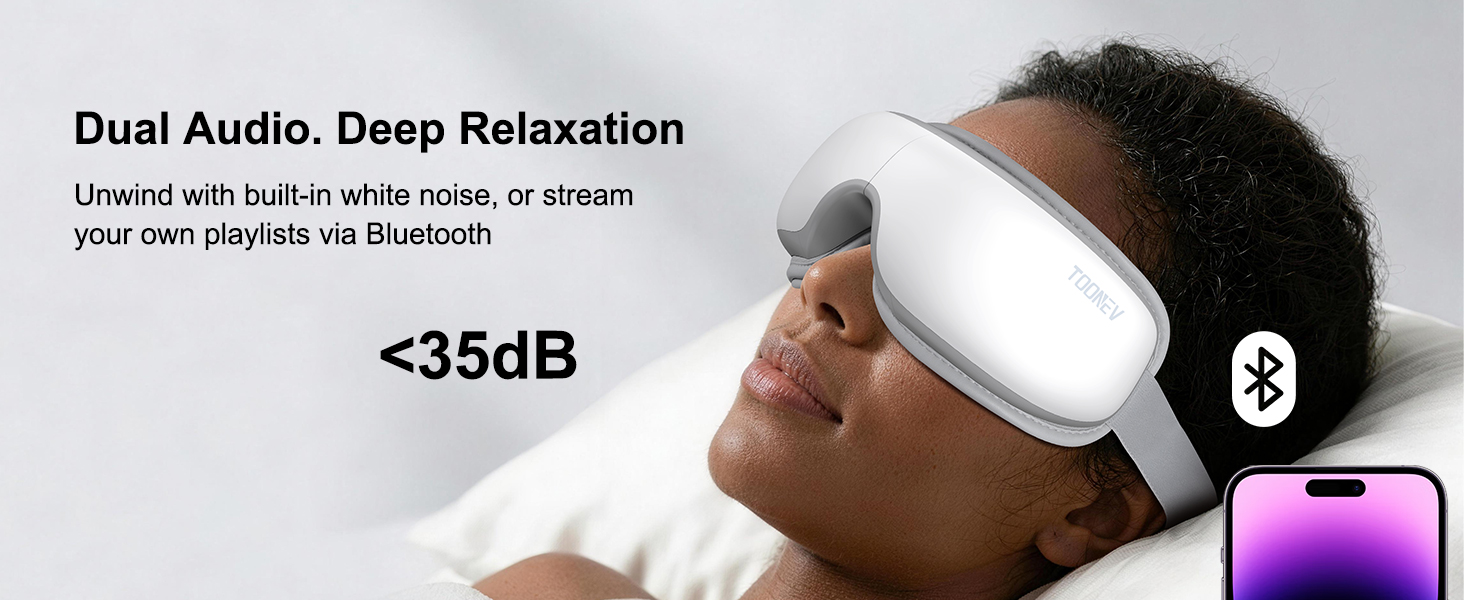 eye massager with heat and cooling