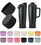 Kaitiaki 2Pcs Silicone Boots for 30oz &amp; 40oz Owala Bottles Sway &amp; Tumblers – Non-Slip, Scratch-Re...