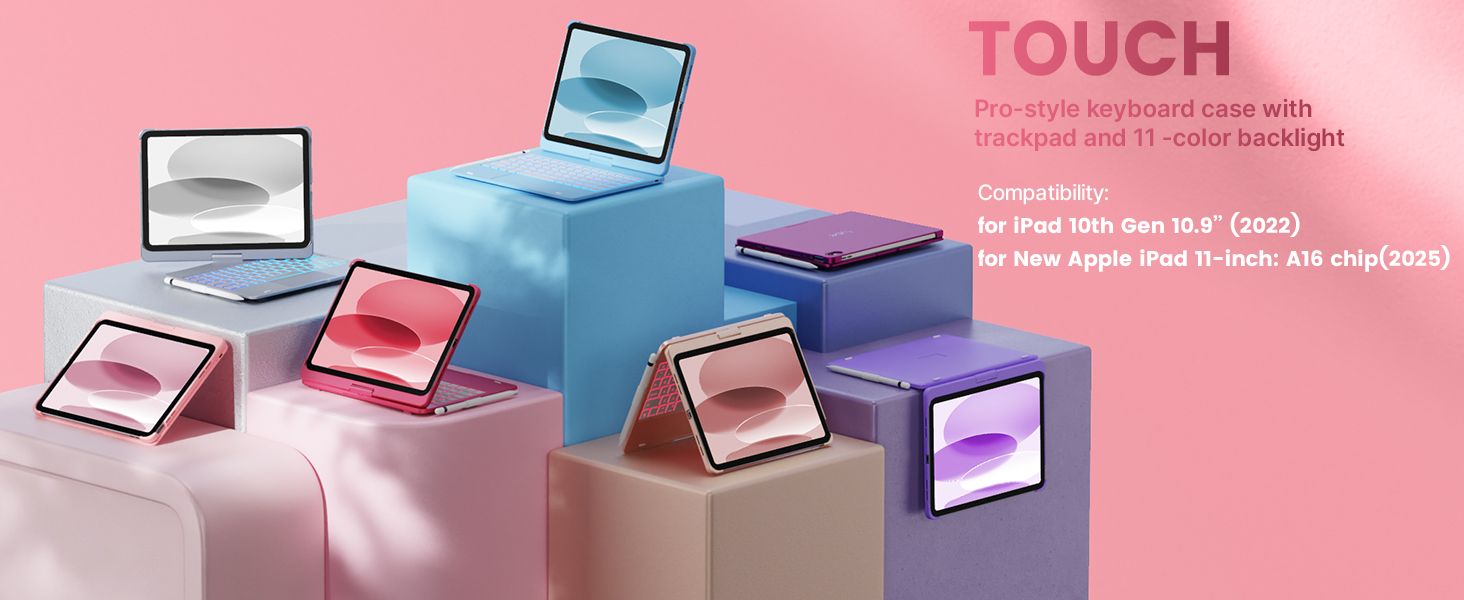 ipad 10th generation case with keyboard