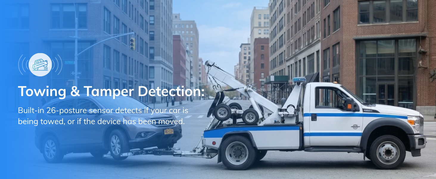 Towing &amp;amp; Tamper Detection