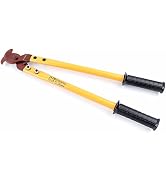Cable Cutter,Knoweasy LK-250 Cable Bolt Cutter and Wire Cutter with Long Labor Saving Arms for Co...