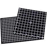 OLYCRAFT 2 Pack 3D Printing Build Surface Heat Bed with Easy to Measure Mark 3D Printer Build Sur...