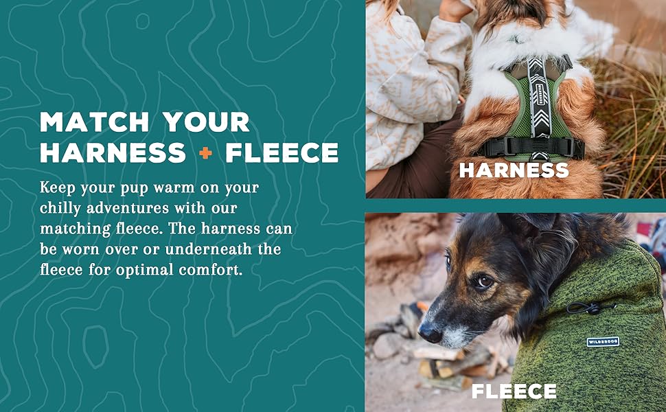 match your harness and fleece