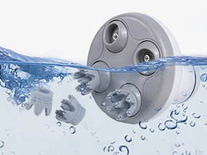 cotsoco Electric Scalp Head Massager with 4 Heads 84 Nodes for Hair Growth and Stress Release