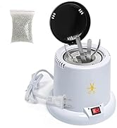 ALLGLAM Nail Tool Sterilizer High Temperature Nail Salon Cleaner Machine Pot For Lash Tool Manicu...