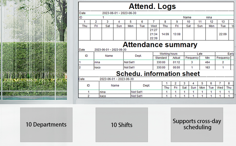 time clock, time clocks employees, clocks employees small, fingerprint time clock