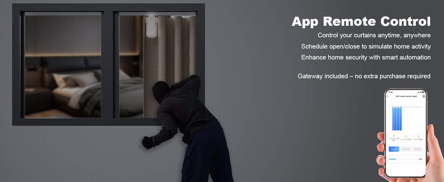 Automatic Curtain Opener
