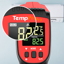 high temp thermometer digital thermometer gun heat thermometer gun non contact infrared thermometer