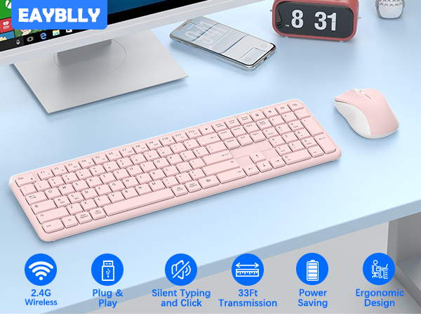 wireless keyboard and mouse