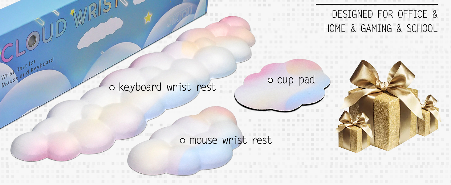 cloud wrist rest