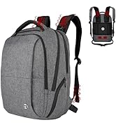 Swissdigital Design Fit 17.3 Inch Laptop Backpack, Large Bussines Travel Backpack for Men &amp; Women...