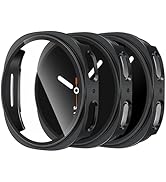 DaQin 3 Pack Cases for Samsung Galaxy Watch 8 Screen Protector 44mm, Full Protection Hard PC Case...