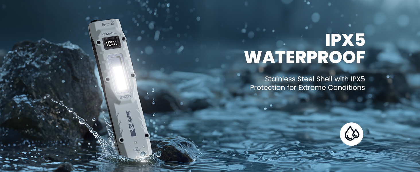 edc flashlight rechargeable