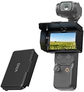 VRIG Foldable Screen Sun Shade Case for DJI Osmo Pocket 3/4 | Portable Anti-Glare Protector for O...