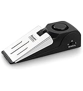 Rosoenvi Door Stop Alarm, Door Stopper with 120DB Security Alarm, Floor Wedge Door Stop Siren, Do...