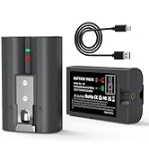 2 Pack Replacement for Ring Battery, Upgraded High Capacity 7200mAh, Rechargeable 3.65V for Ring ...