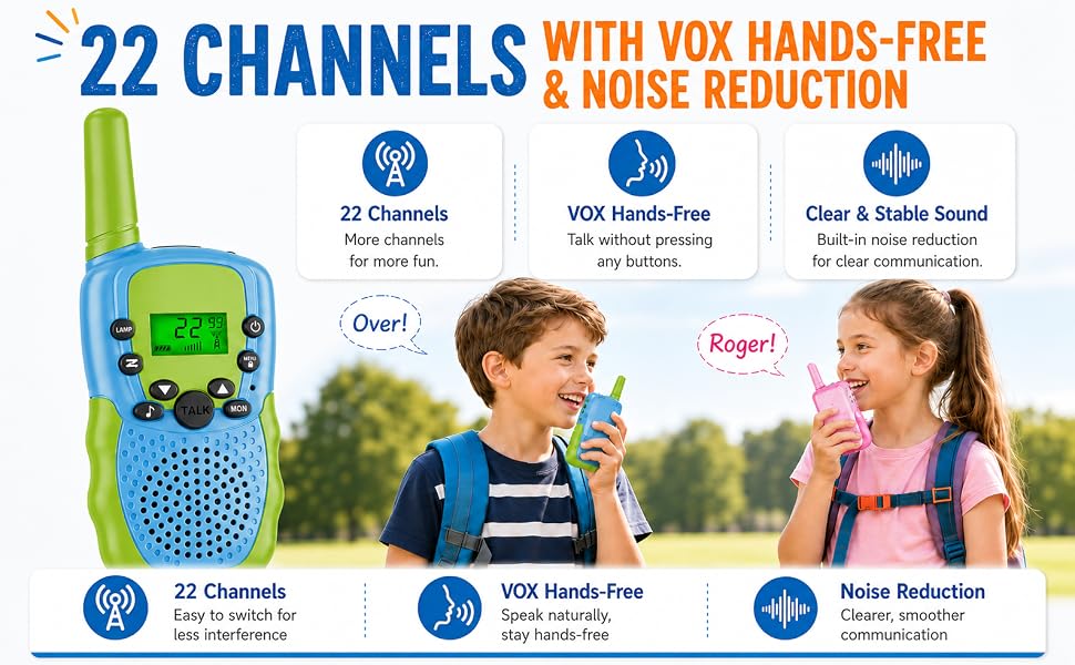 22 channels