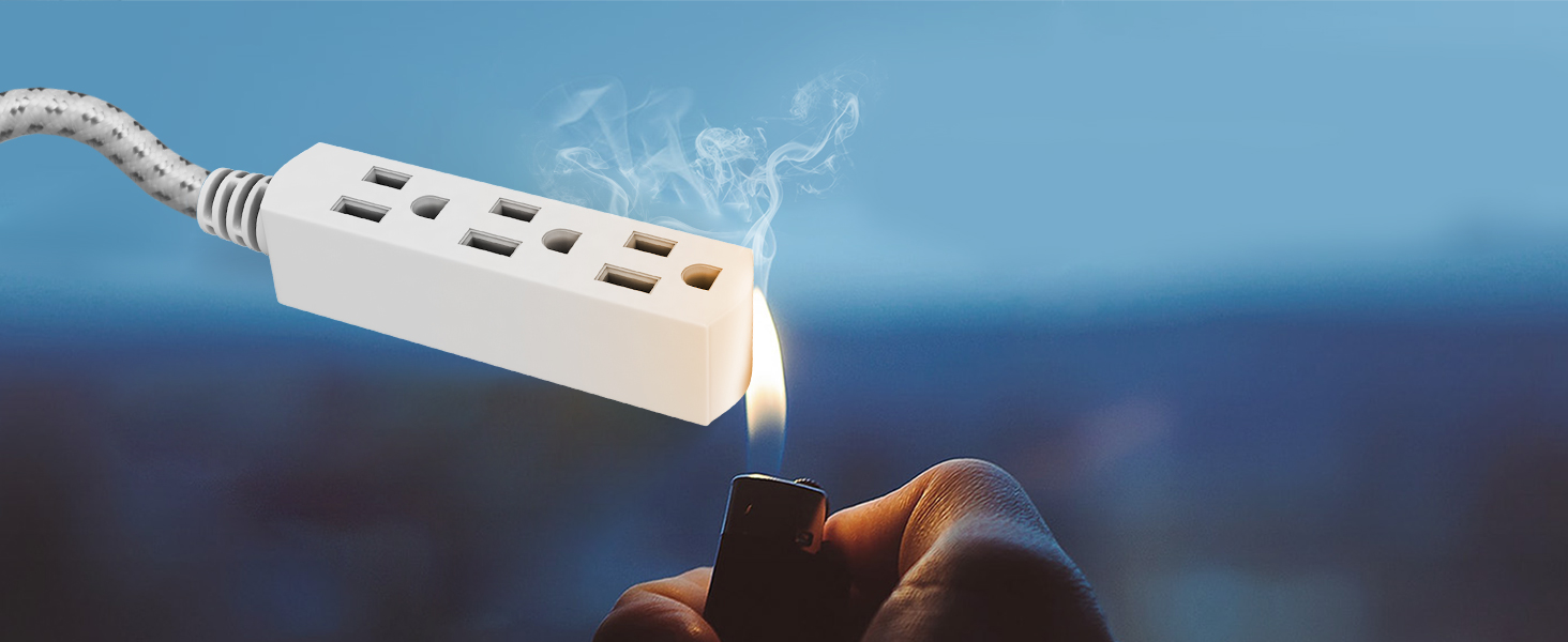 extension cord with multiple outlets small extension cord white