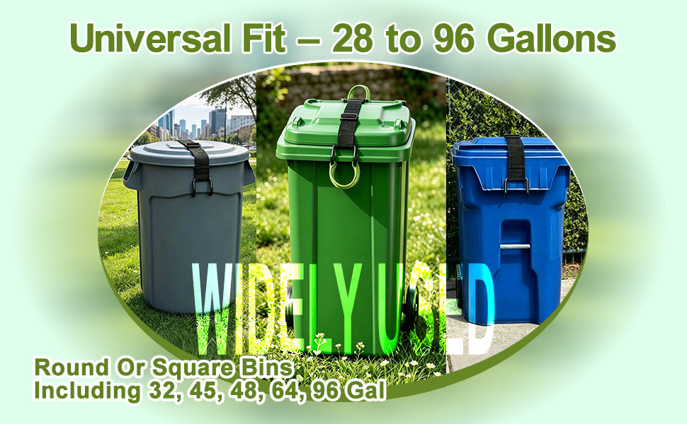 trash can locks for animals